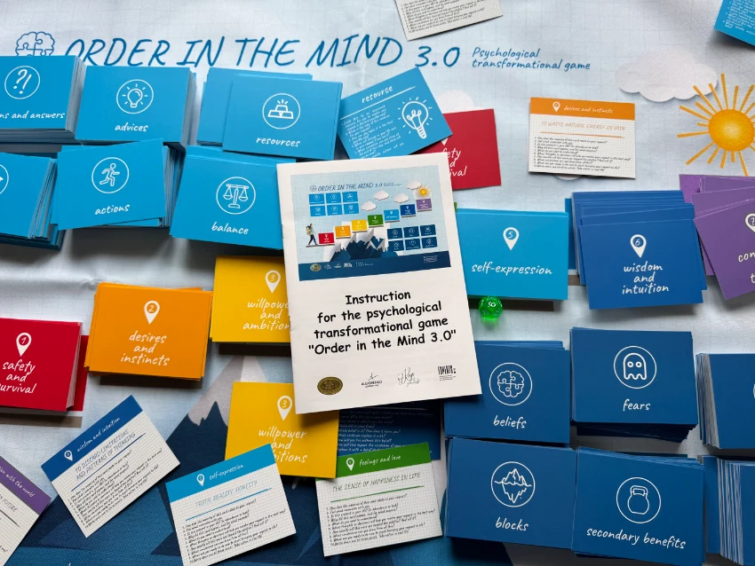 Complete game kit with instructions