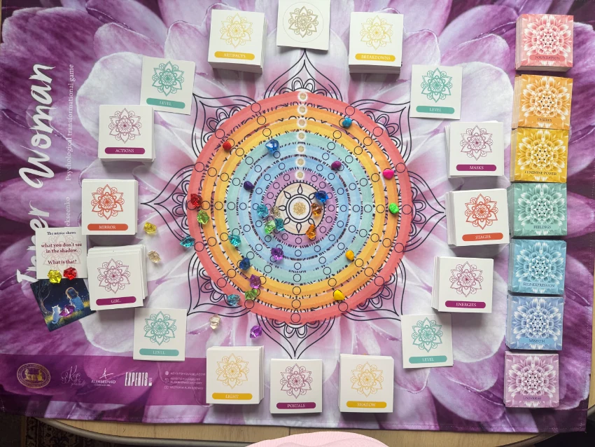 All 14 decks with instructions and crystals
