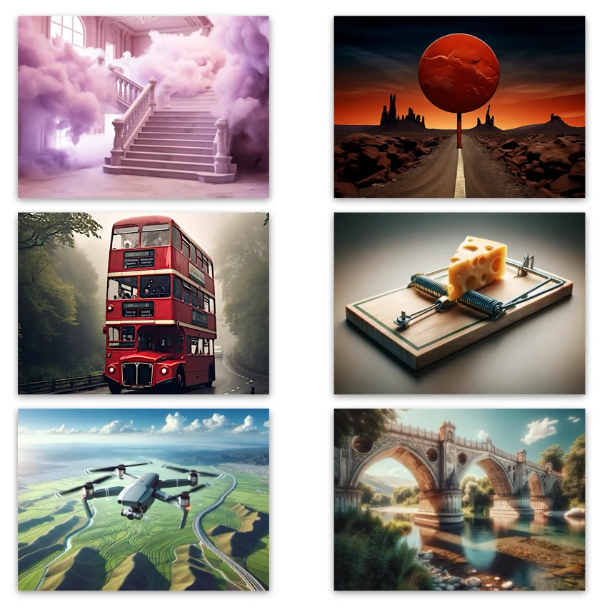 Metaphorical associative cards “Paths to the Goal” — sample cards, 2