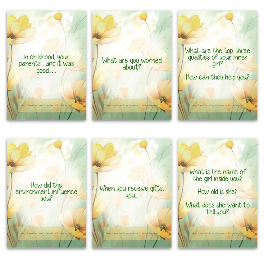 Metaphorical associative cards “Who You Really Are?” — sample cards, 1
