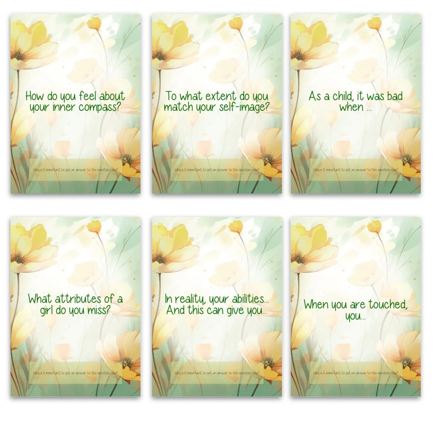 Metaphorical associative cards “Who You Really Are?” — sample cards, 2