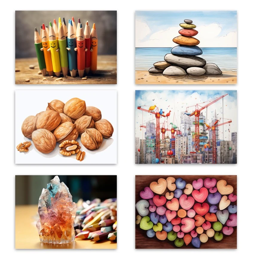 Metaphorical associative cards “Pillars of the Inner Child” — sample cards, 4