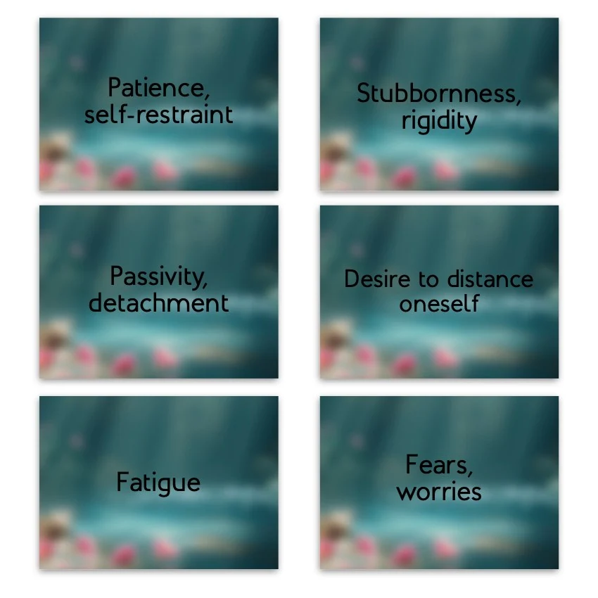 Metaphorical associative cards “My Inner States” — sample cards, 2