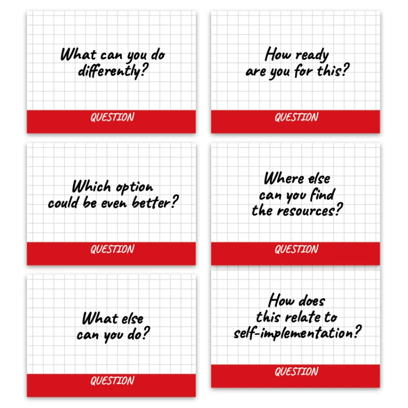 Metaphorical associative cards “Questions & Answers” — sample cards, 3