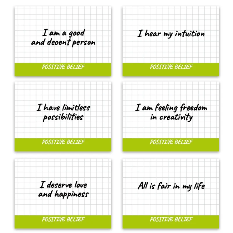 Metaphorical associative cards “Positive Beliefs” — sample cards, 3