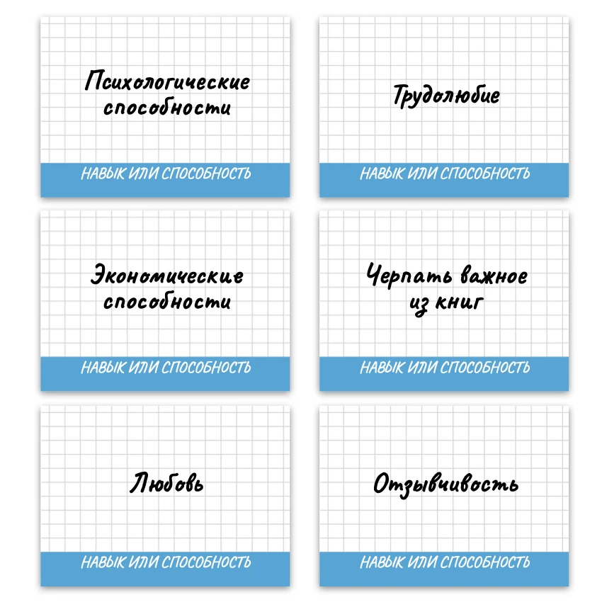 Метафорические ассоциативные карты «Навыки и Способности» — примеры карт, 8