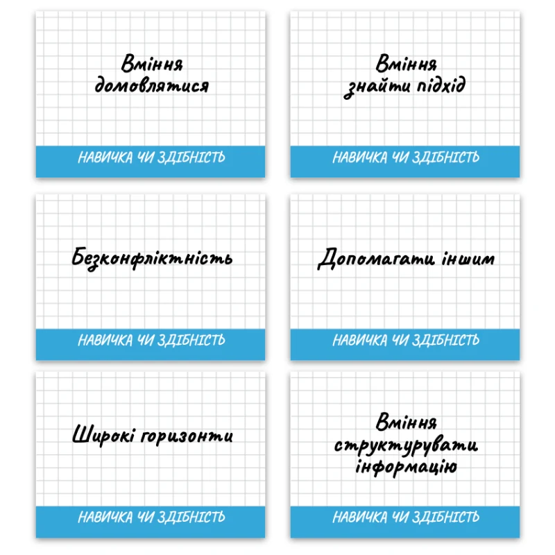 Метафоричні асоціативні карти «Навички та Здібності» — приклади карт, 2